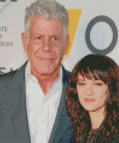 Anthony Bourdain And Argento Diamond Painting