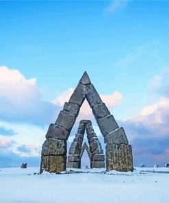 Arctic Henge Diamond Painting