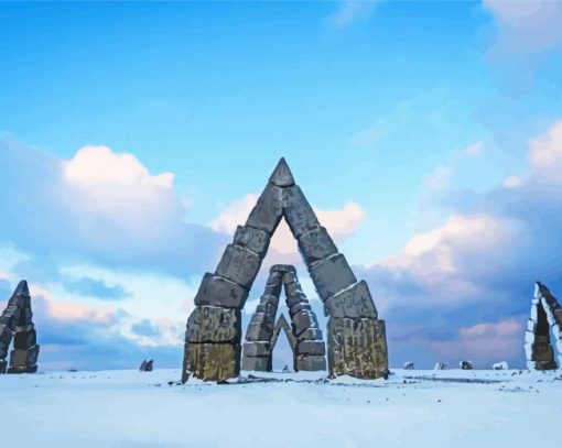 Arctic Henge Diamond Painting