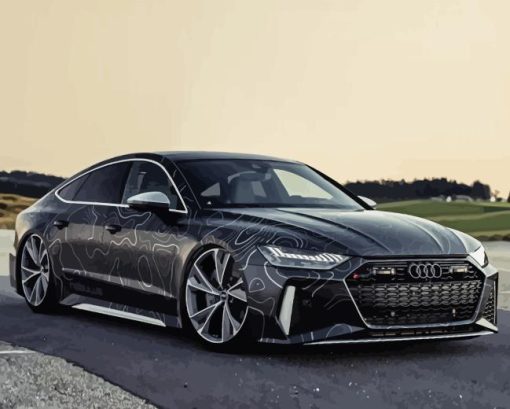 Audi Rs7 Car Diamond Painting