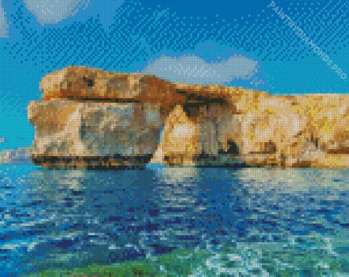 Azure Window Malta Diamond Painting