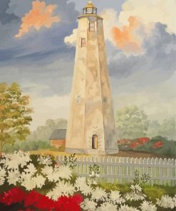 Bald Head Lighthouse Diamond Painting