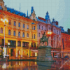 Ban Josip Jelacic Square Diamond Painting