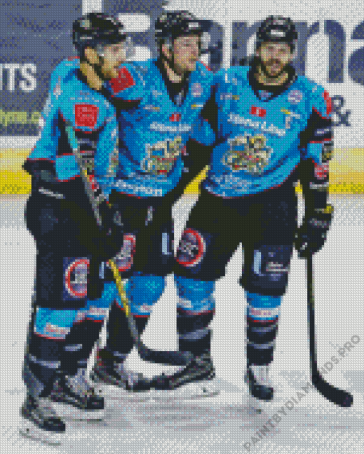 Belfast Giants Players Diamond Painting