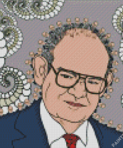 Benoit Mandelbrot Art Diamond Painting