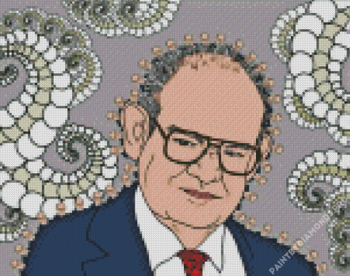 Benoit Mandelbrot Art Diamond Painting