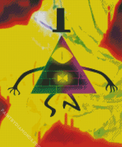 Bill Cipher Diamond Painting