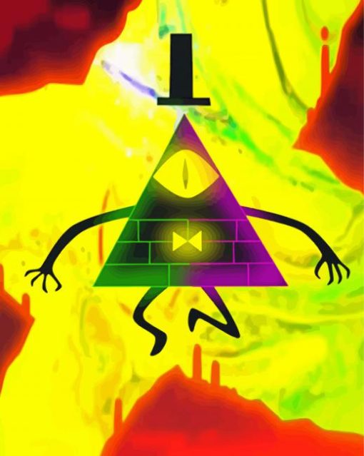 Bill Cipher Diamond Painting