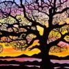 Black Tree Art Diamond Painting