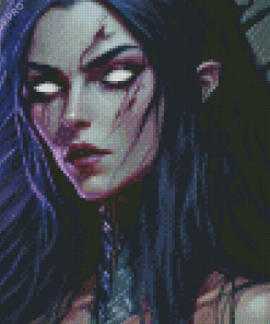 Bloody Siren Diamond Painting