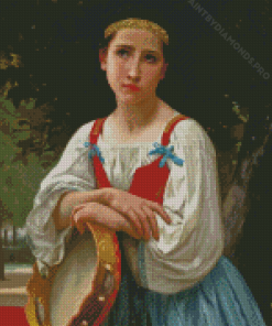 Bouguereau Girl Diamond Painting