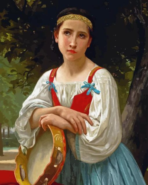 Bouguereau Girl Diamond Painting