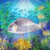 Bream Fish Underwater Diamond Painting