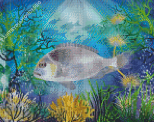 Bream Fish Underwater Diamond Painting