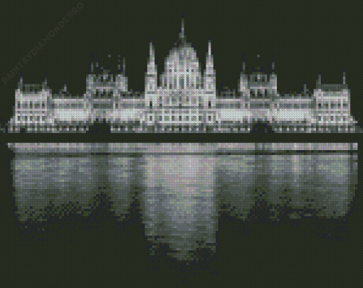 Budapest Hungarian Parliament Diamond Painting