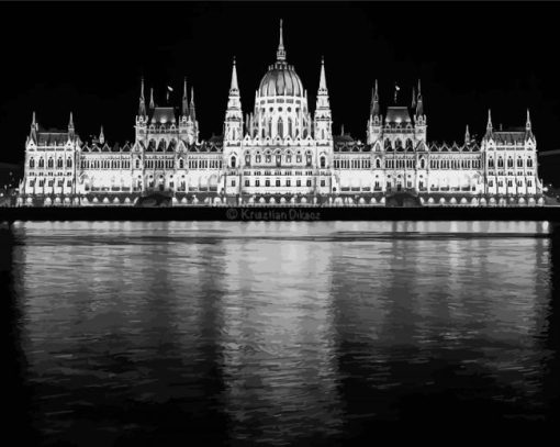 Budapest Hungarian Parliament Diamond Painting