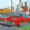 Buick Riviera By The Train Diamond Painting