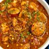 Cajun Chicken And Sausage Gumbo Diamond Painting