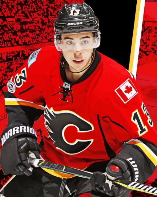 Calgary Flames Player Diamond Painting