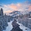 Cascade Range Winter Diamond Painting