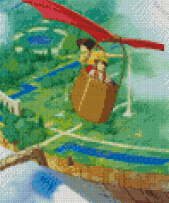 Castle In The Sky Diamond Painting