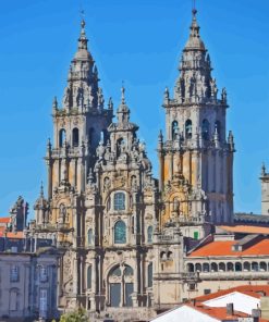 Catedral De Santiago De Compostela Diamond Painting