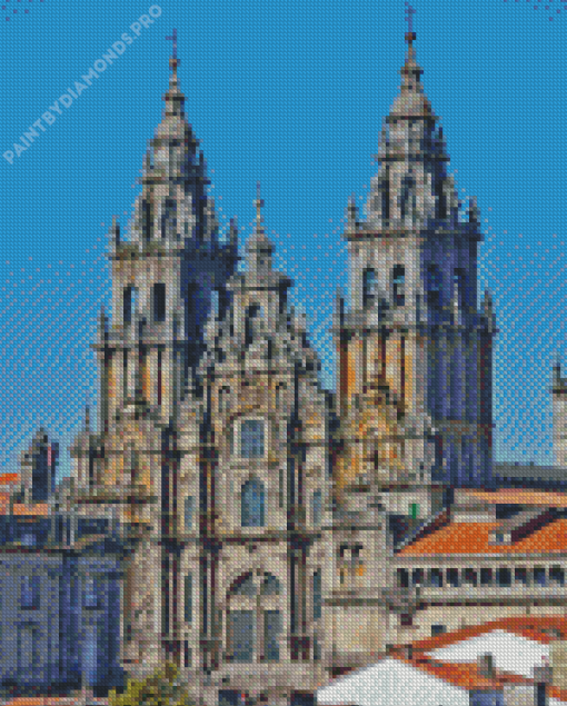 Catedral De Santiago De Compostela Diamond Painting