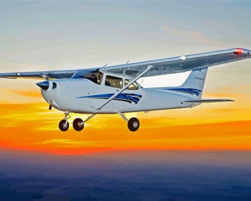 Cessna Aircraft Diamond Painting