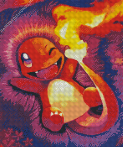 Charmander Pokemon Diamond Painting