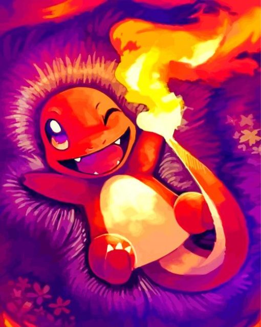 Charmander Pokemon Diamond Painting