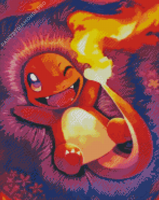 Charmander Pokemon Diamond Painting