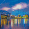 Chattanooga Skyline Diamond Painting