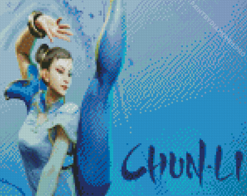 Chun Li Diamond Painting