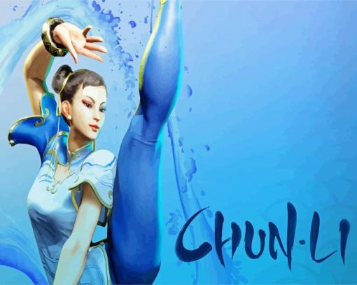 Chun Li Diamond Painting