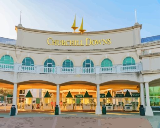 Churchill Downs Diamond Painting