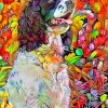 Colorful Springer Spaniel Diamond Painting