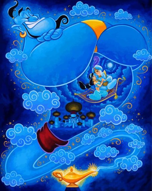 Disney Aladdin Genie Diamond Painting