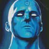 Doctor Manhattan Head Diamond Painting