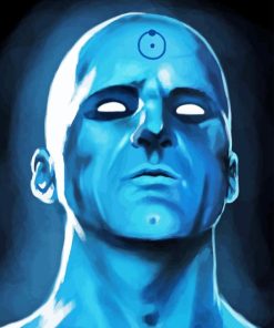 Doctor Manhattan Head Diamond Painting