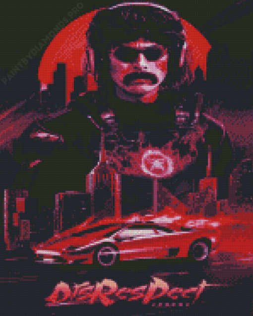 Dr Disrespect Diamond Painting