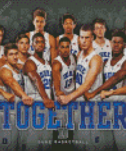 Duke Blue Devils Poster Diamond Painting