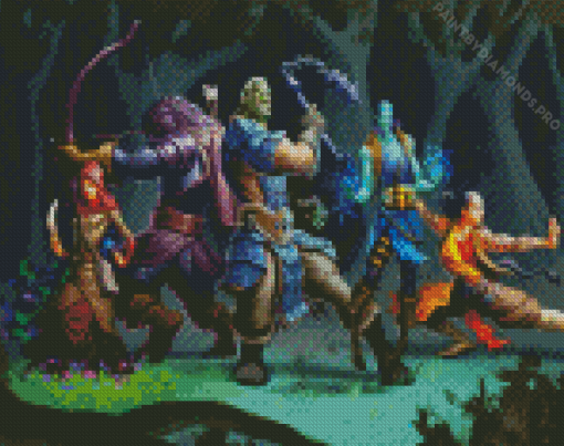 Dungeons Dragons Diamond Painting