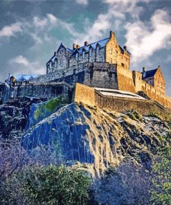 Edinburgh Castle Diamond Painting