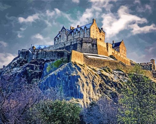 Edinburgh Castle Diamond Painting