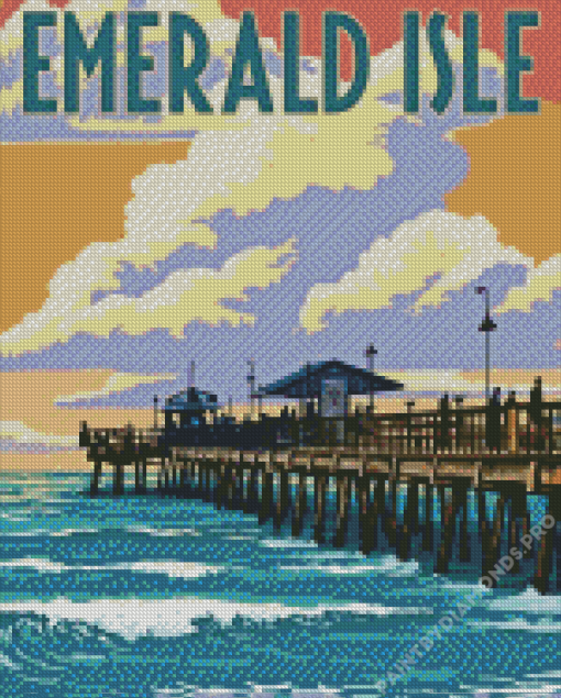 Emerald Isle Poster Diamond Painting