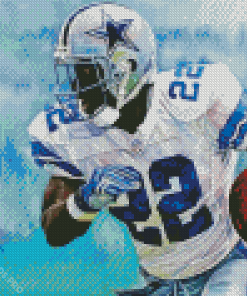 Emmitt Smith Art Diamond Painting