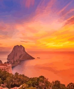 Es Vedra Island Diamond Painting