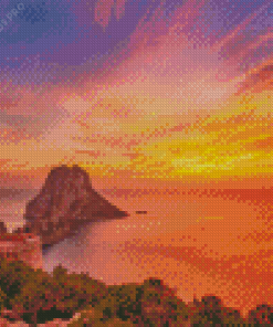 Es Vedra Island Diamond Painting