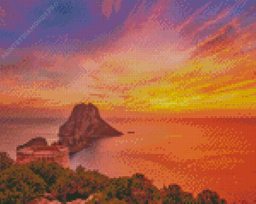 Es Vedra Island Diamond Painting