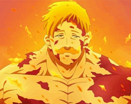 Escanor Character Diamond Painting